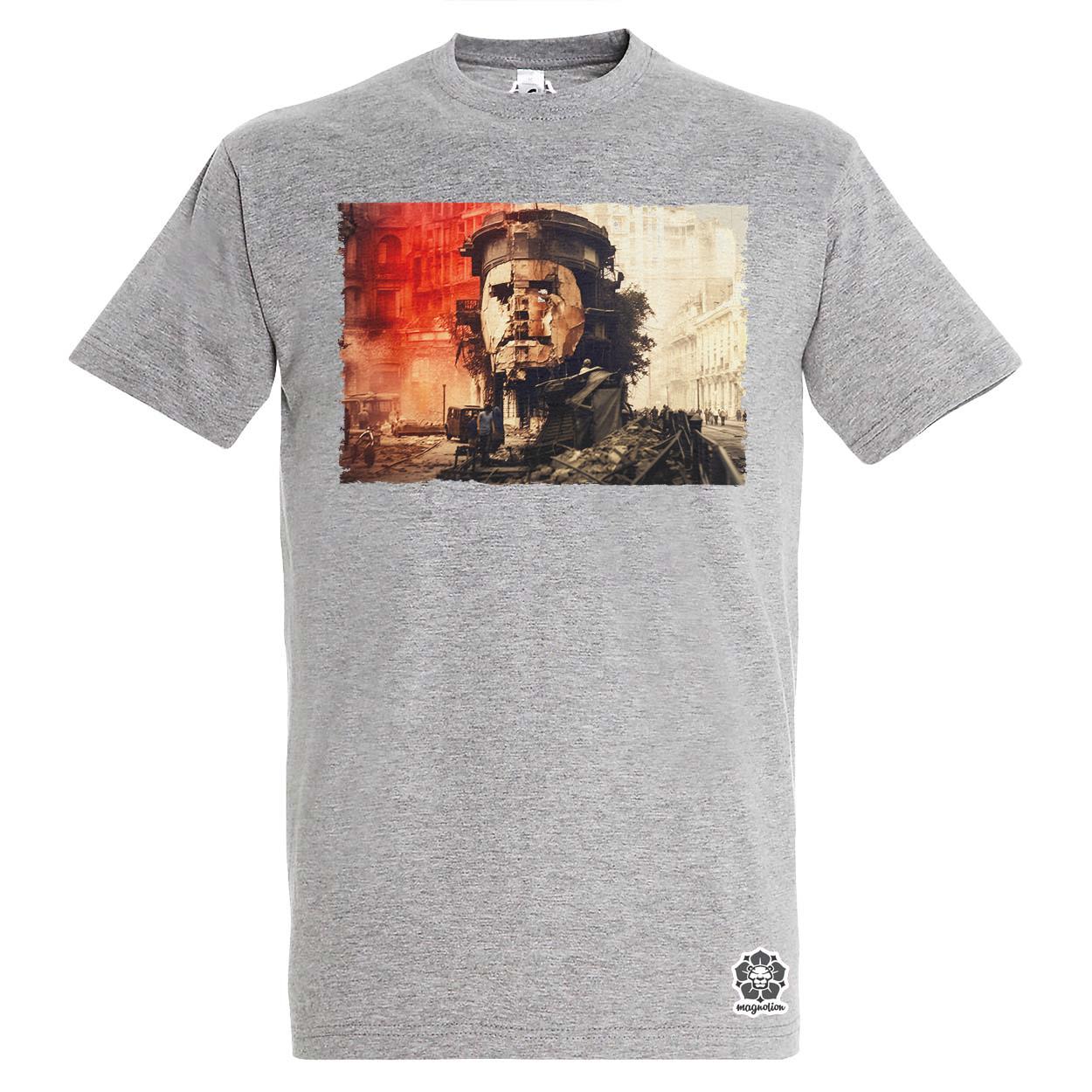 Pareidolia Che Guevara város fantázia v4 egyedi póló 