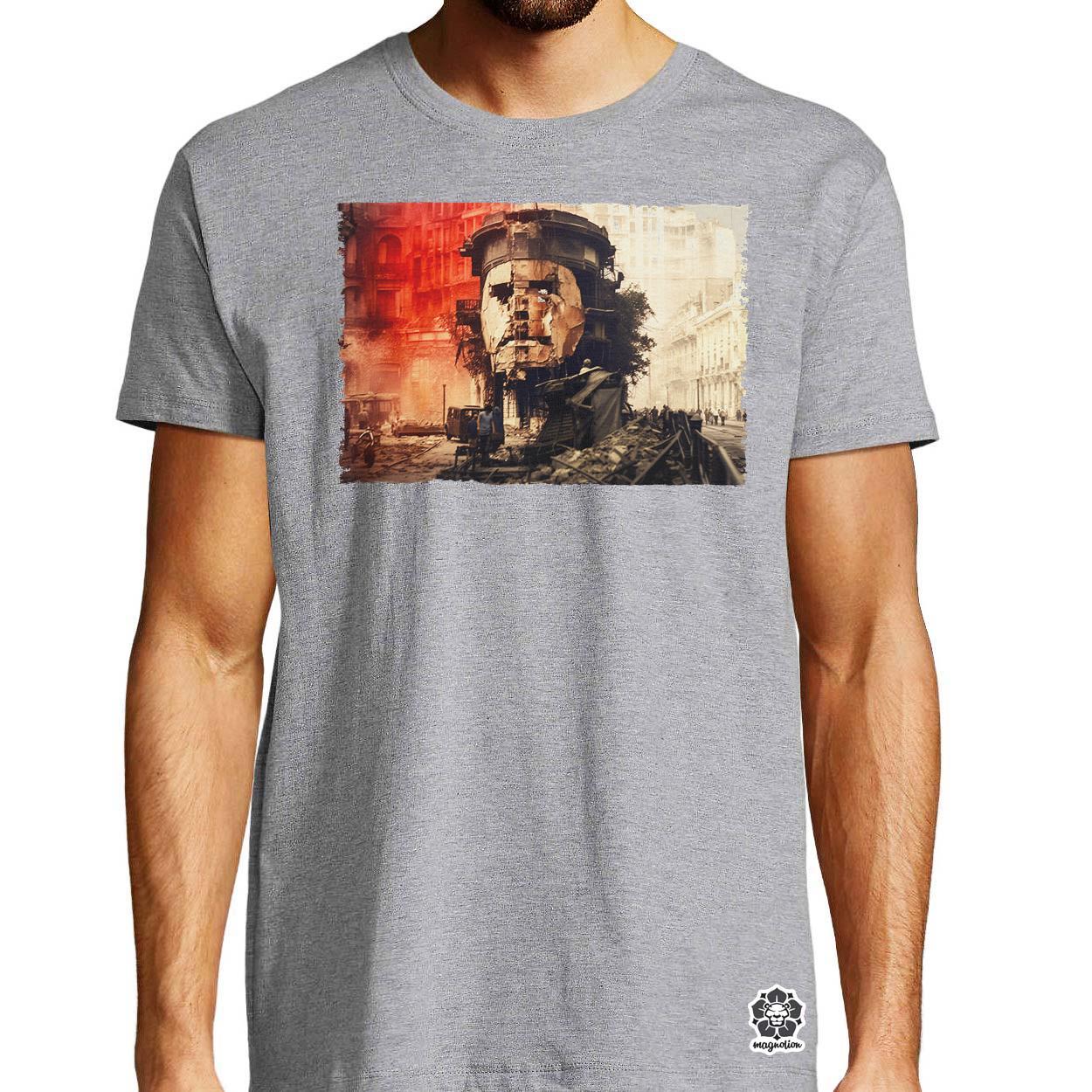 Pareidolia Che Guevara város fantázia v4 egyedi póló 