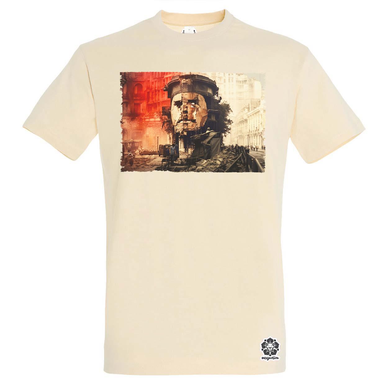 Pareidolia Che Guevara város fantázia v4 egyedi póló 
