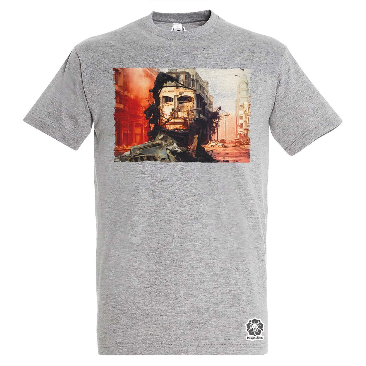 Pareidolia Che Guevara város fantázia v5 egyedi póló 