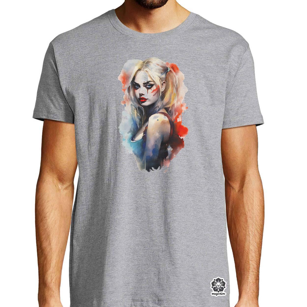 Pinup Harley Quinn v2 egyedi póló 