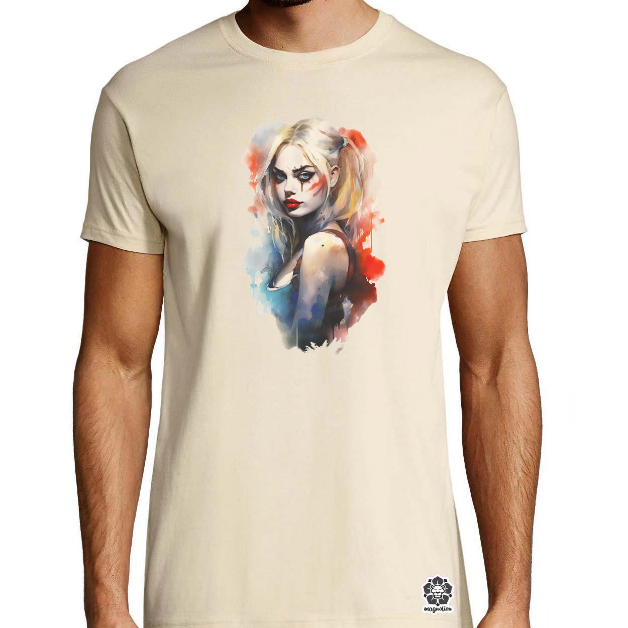 Pinup Harley Quinn v2 egyedi póló 