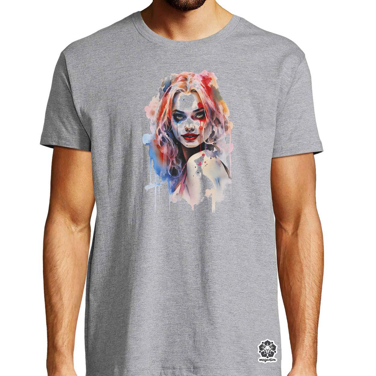 Pinup Harley Quinn v5 egyedi póló 