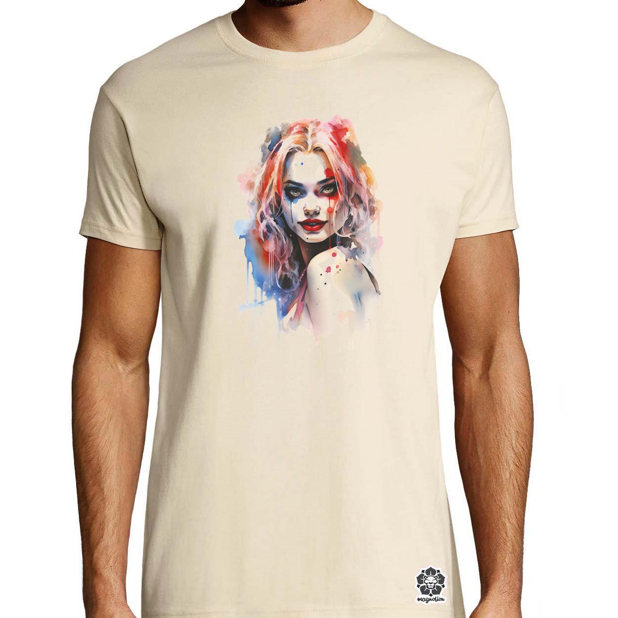 Pinup Harley Quinn v5 egyedi póló 