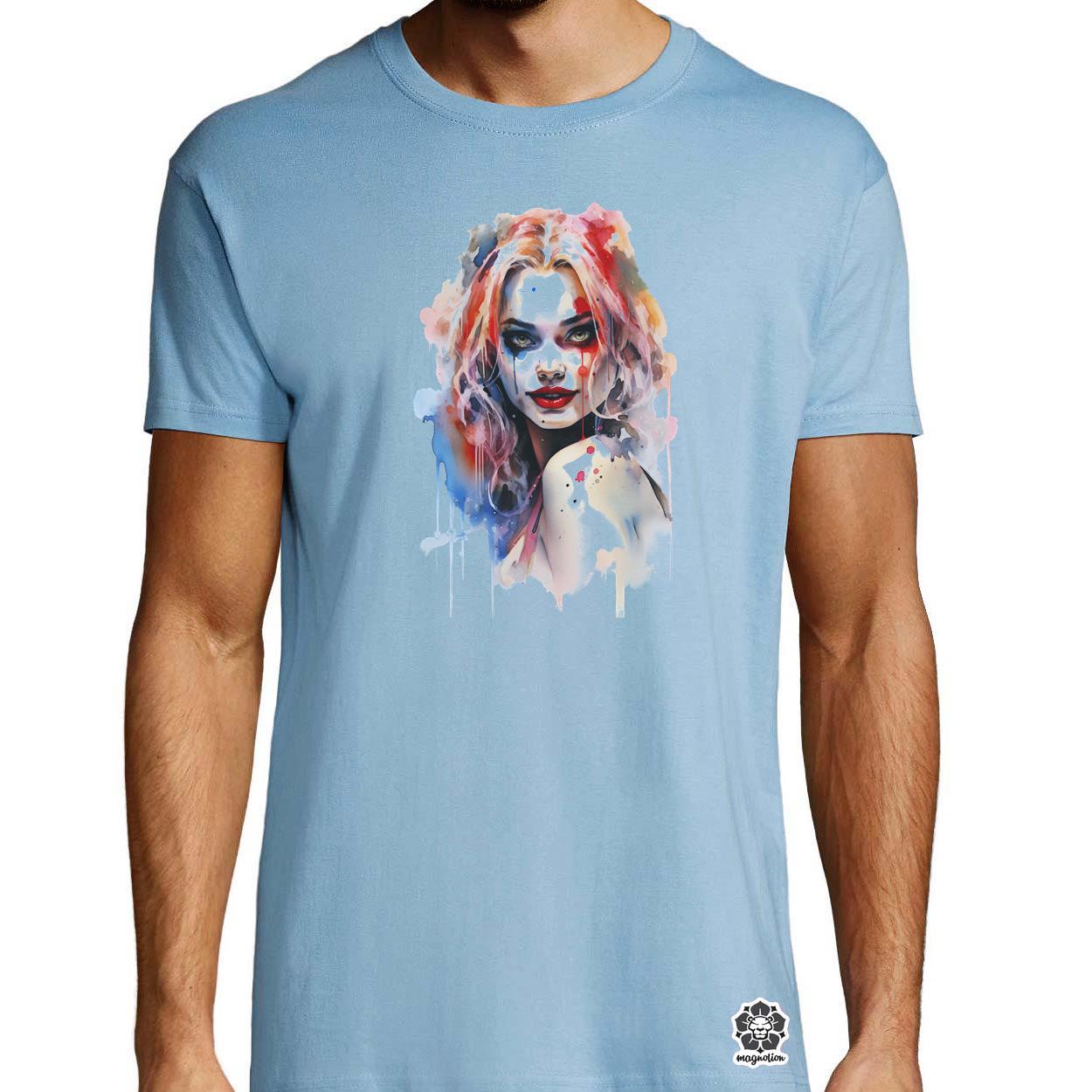 Pinup Harley Quinn v5 egyedi póló 