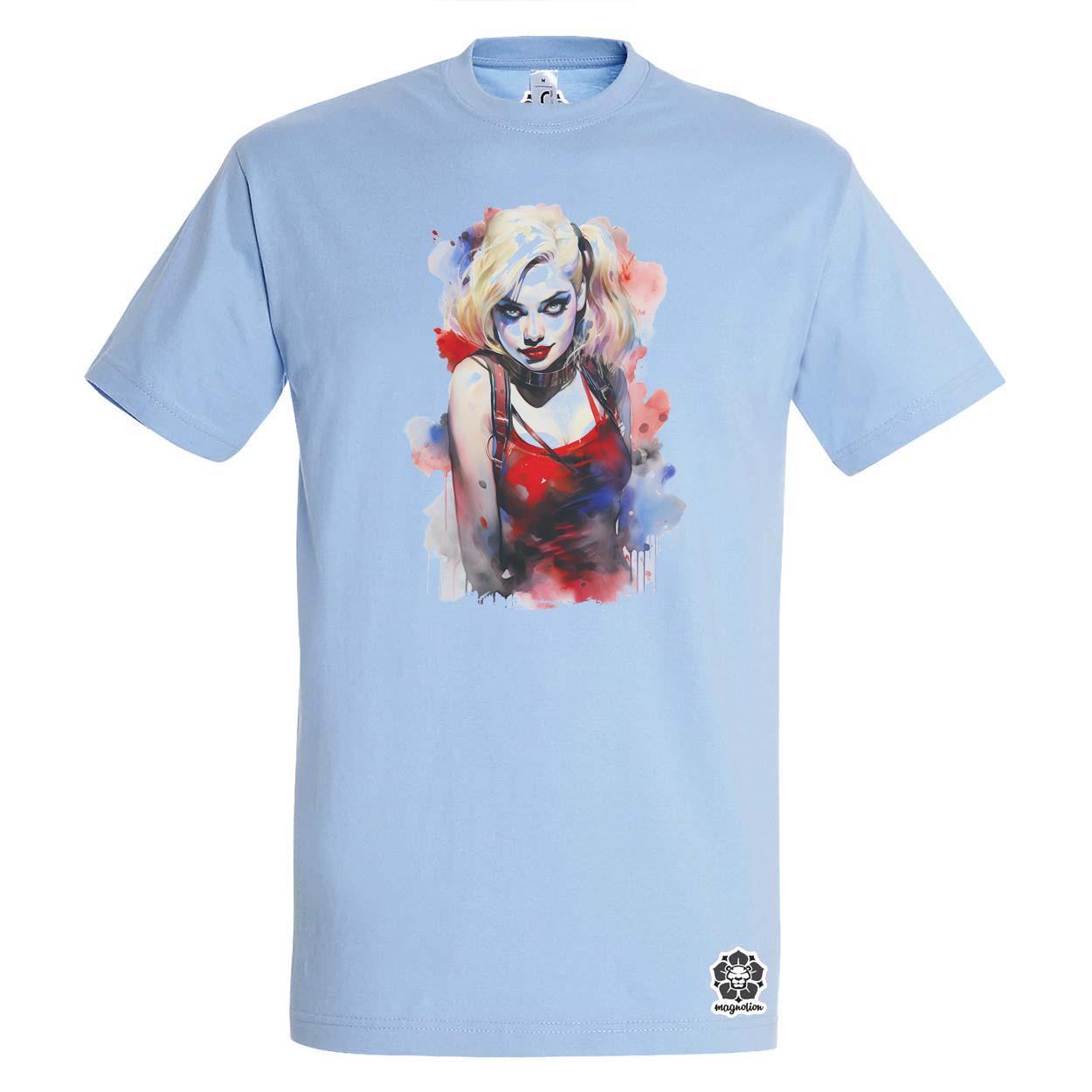 Pinup Harley Quinn v6 egyedi póló 