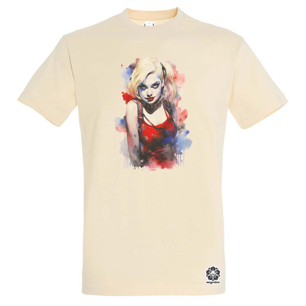 Pinup Harley Quinn v6 egyedi póló 