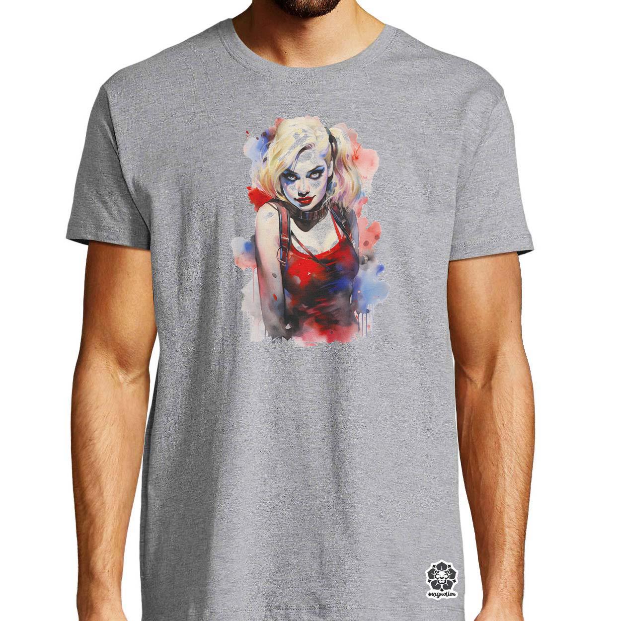 Pinup Harley Quinn v6 egyedi póló 