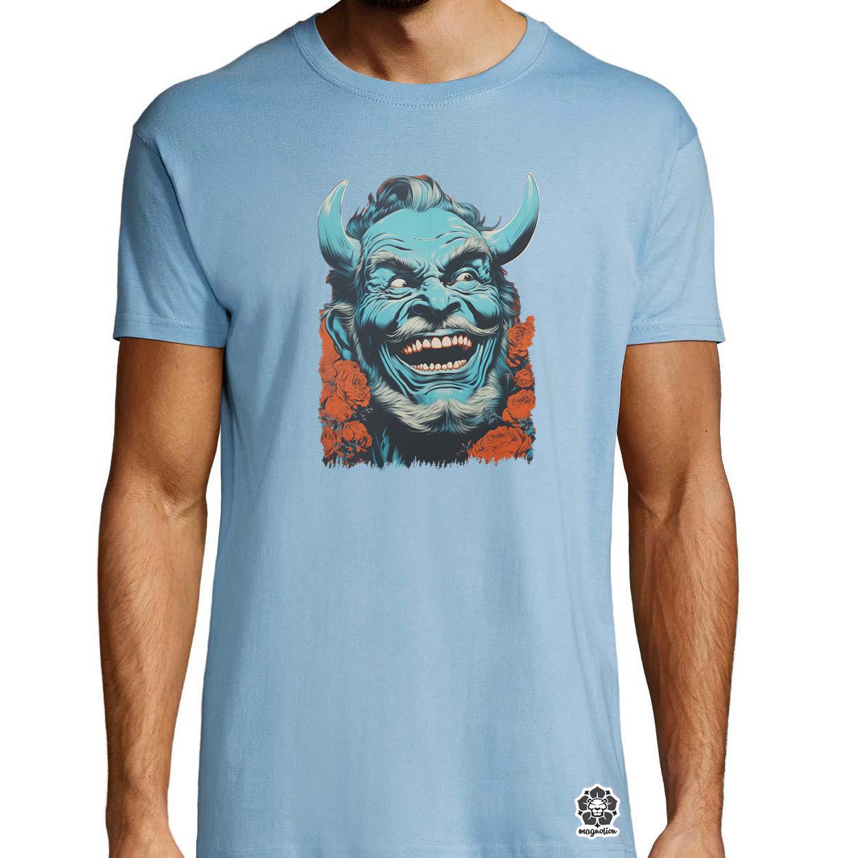 Pop art Hannya maszk v3 egyedi póló 