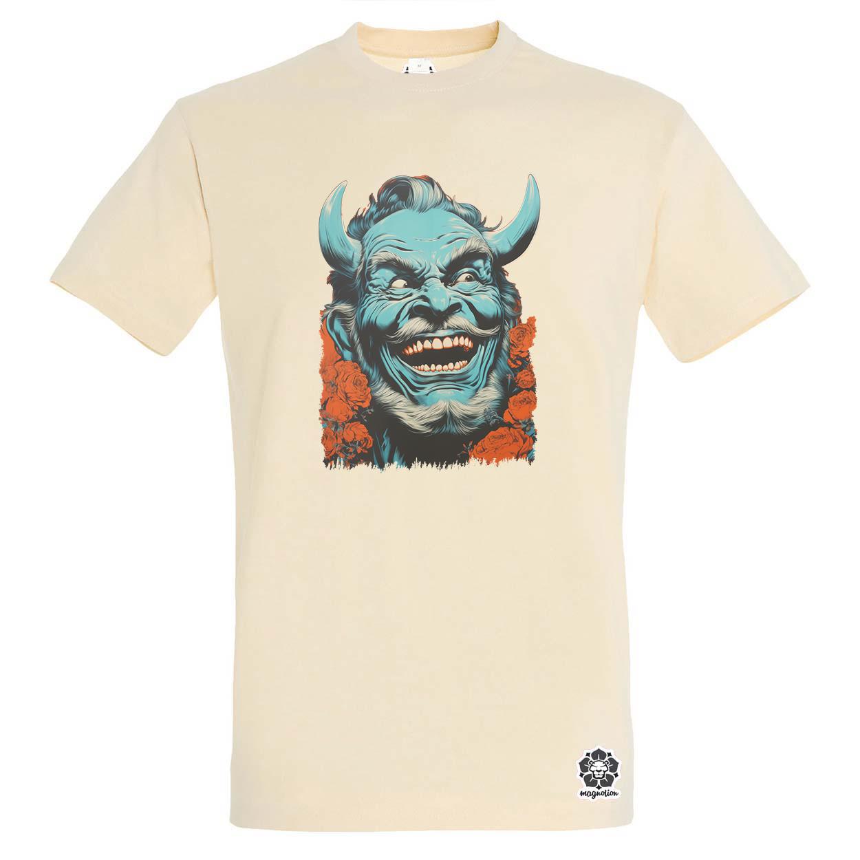 Pop art Hannya maszk v3 egyedi póló 