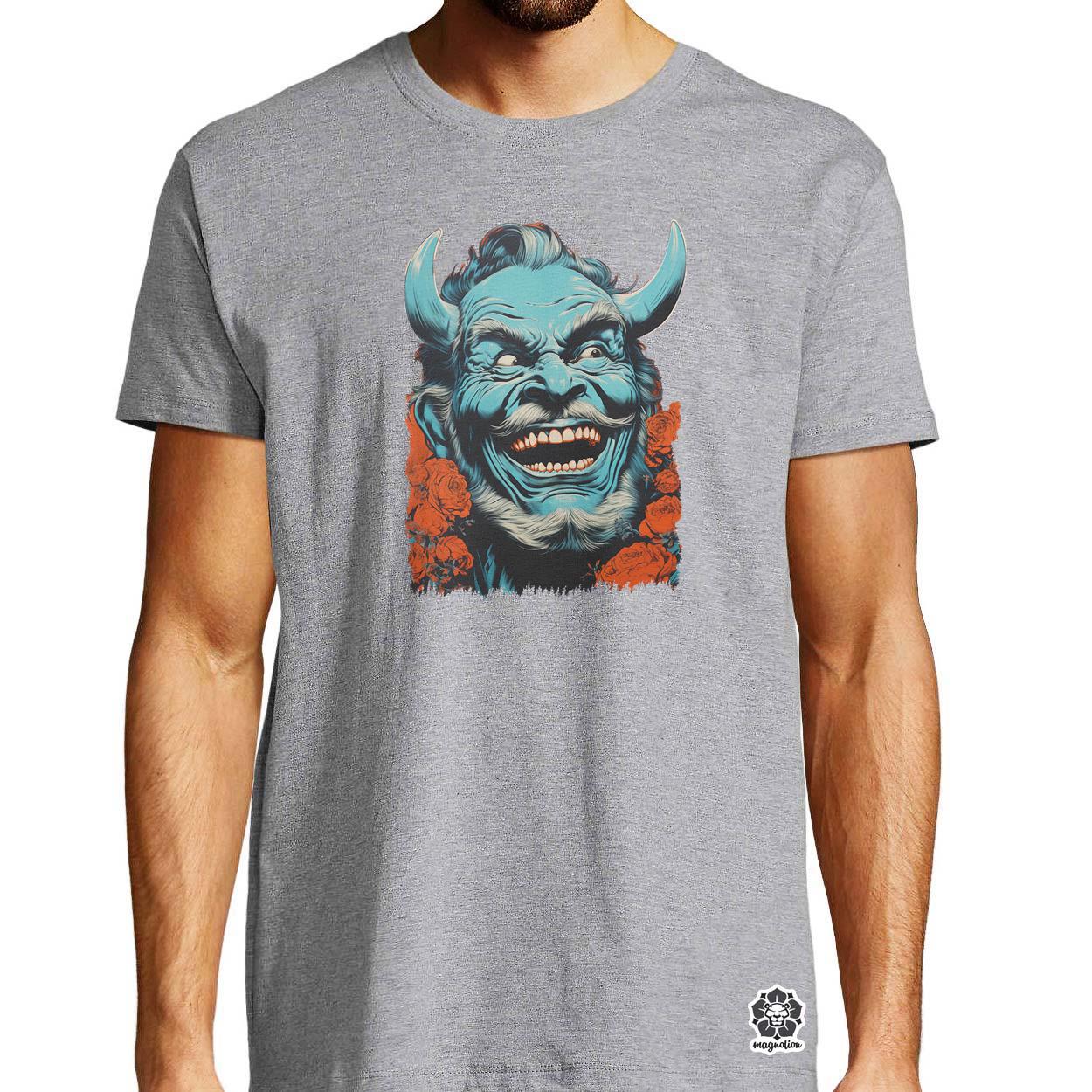 Pop art Hannya maszk v3 egyedi póló 