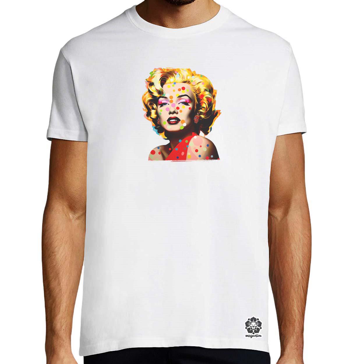 Pop art Marilyn Monroe v1 egyedi póló 