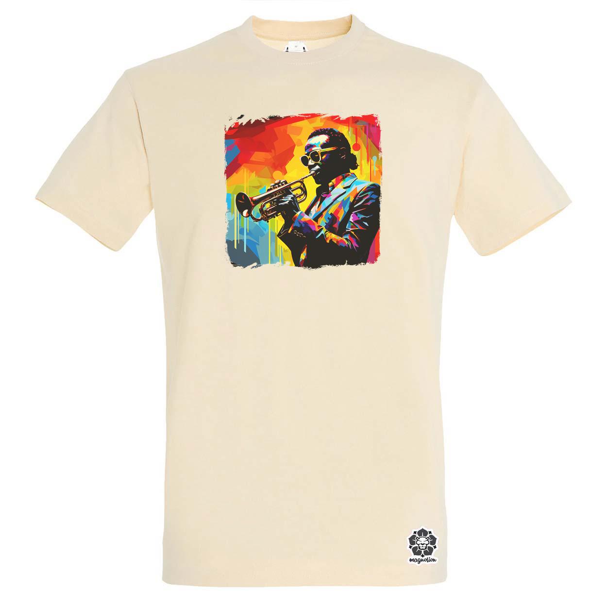 Pop art Miles Davis v1 egyedi póló 