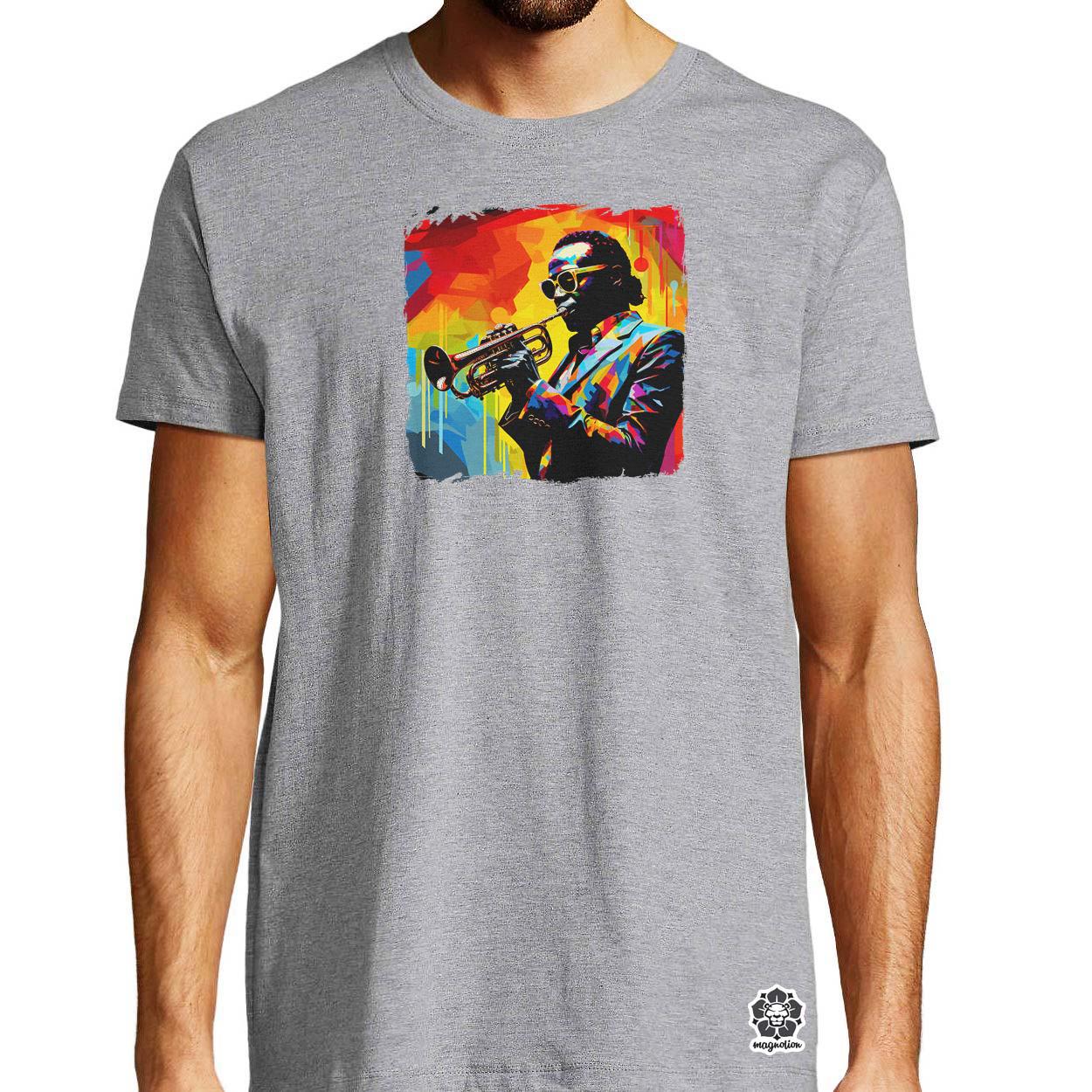 Pop art Miles Davis v1 egyedi póló 