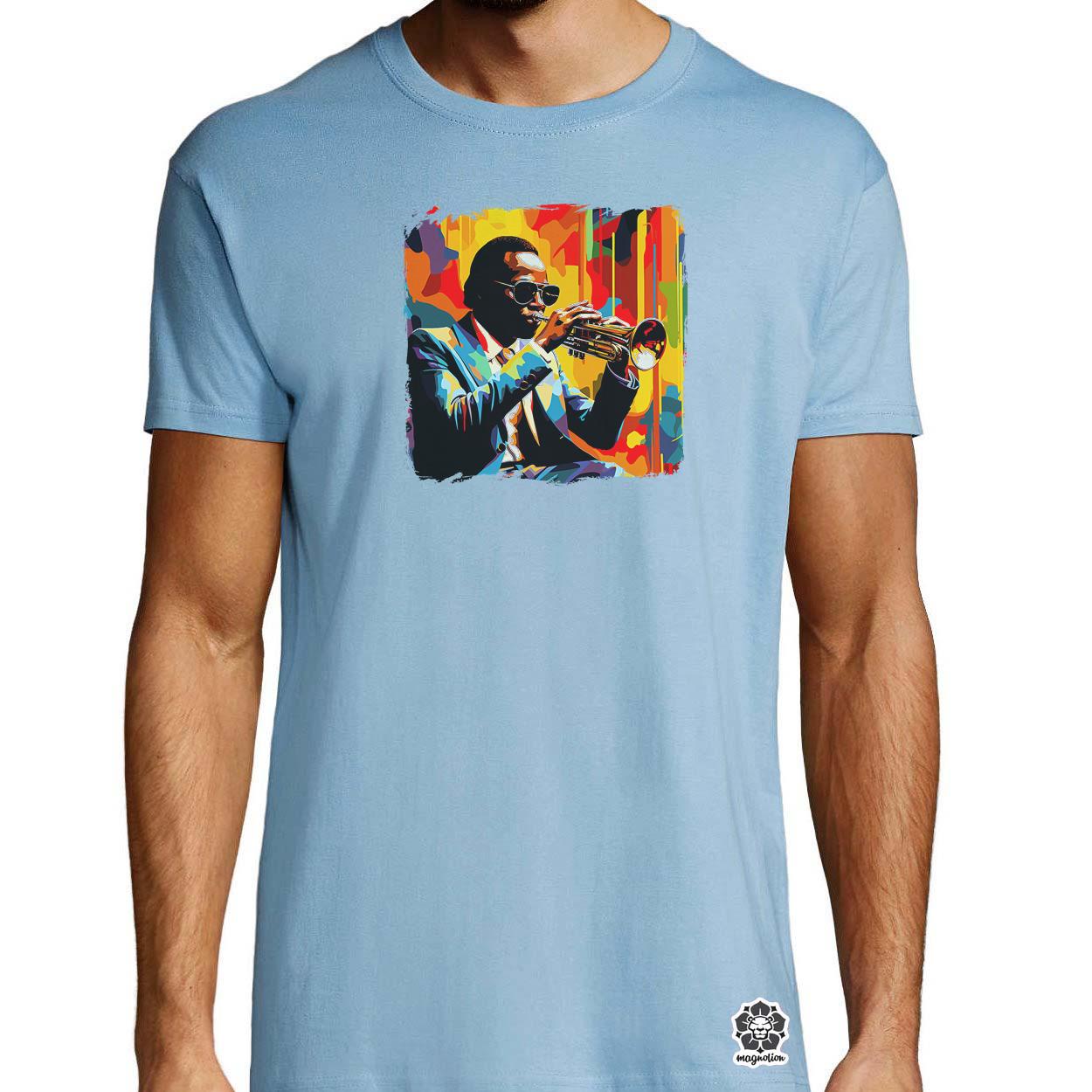 Pop art Miles Davis v2 egyedi póló 