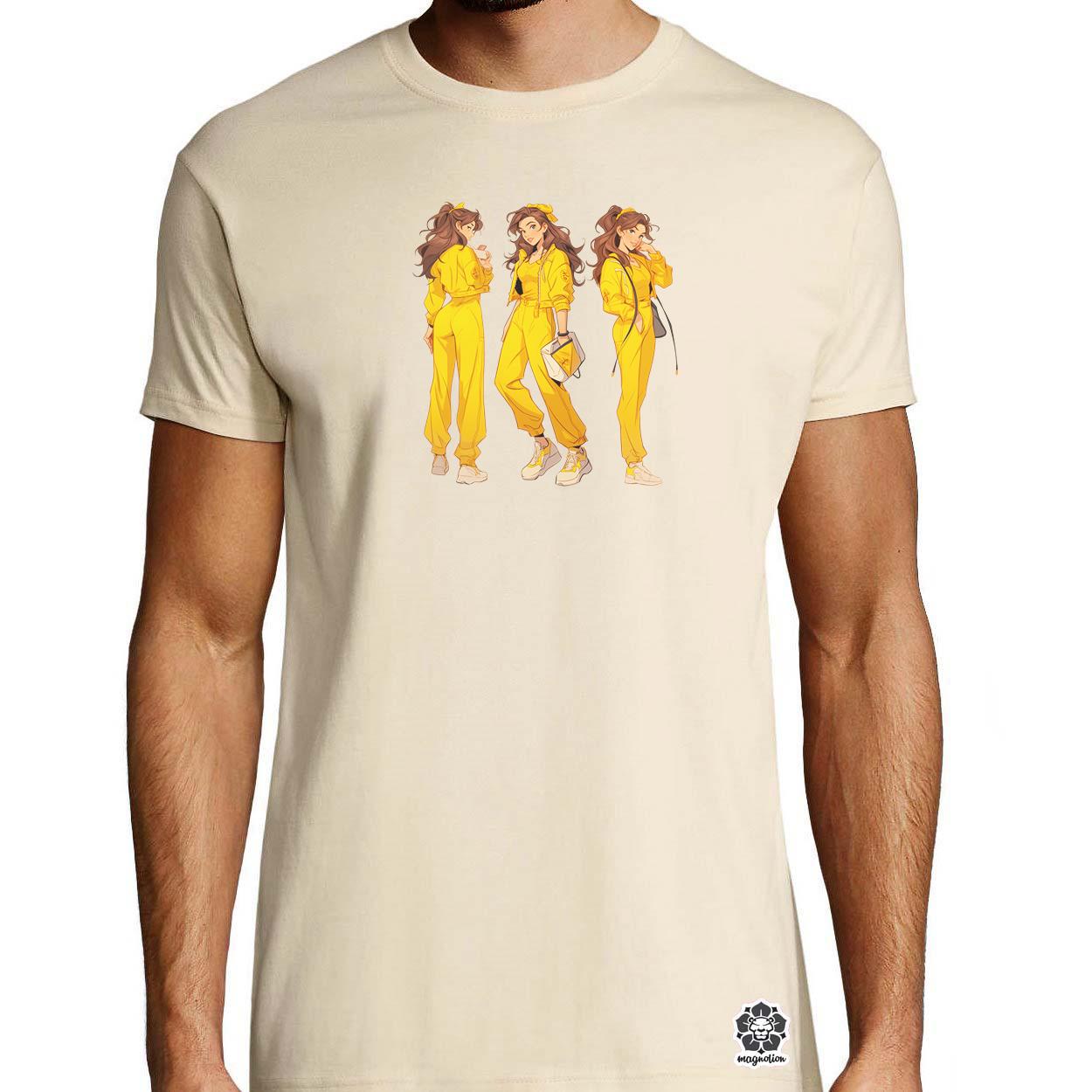 April O'Neil anime fanart v3 egyedi póló 