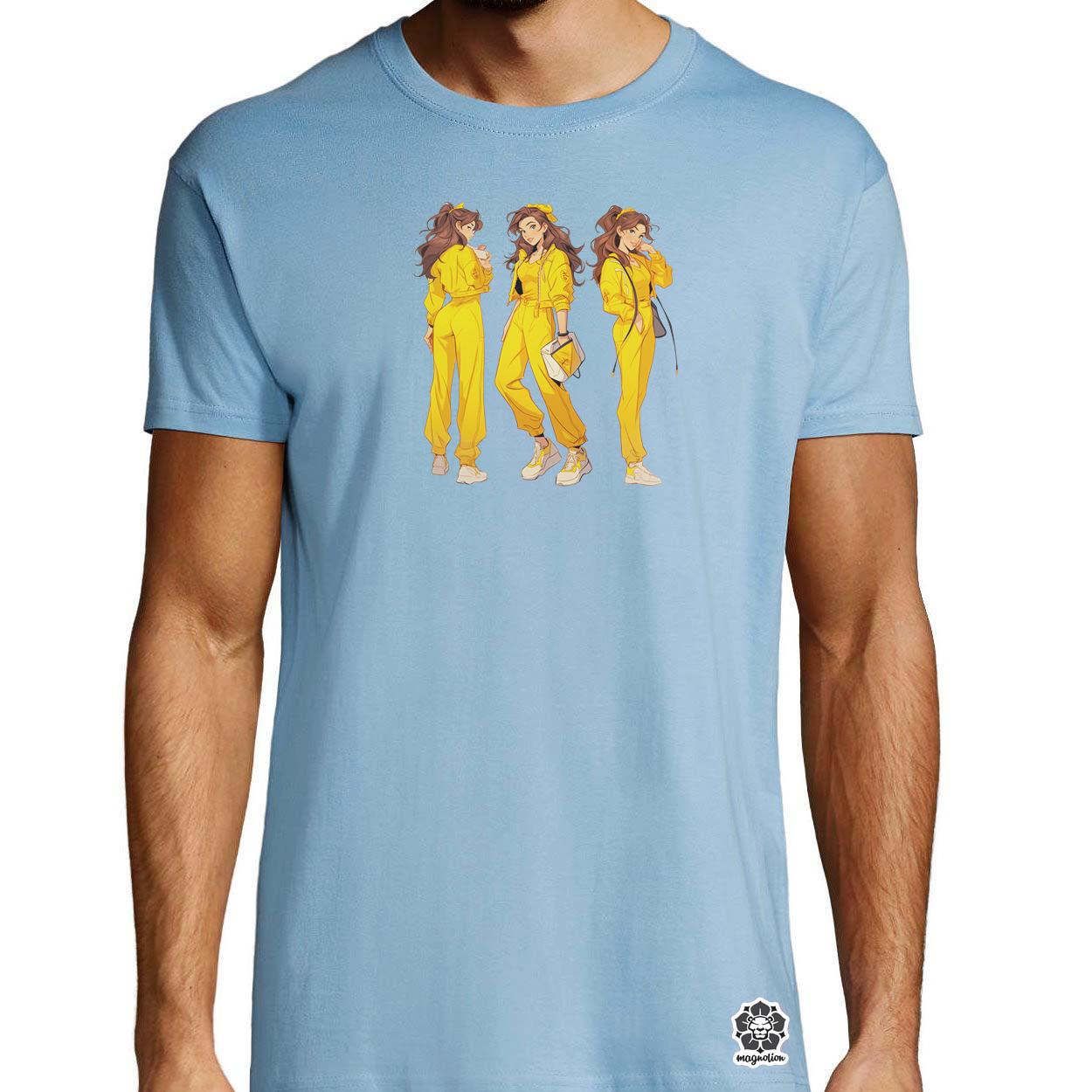 April O'Neil anime fanart v3 egyedi póló 