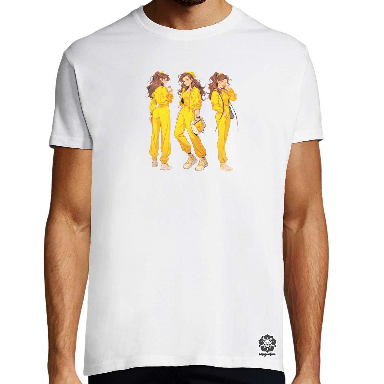 April O'Neil anime fanart v3 egyedi póló 