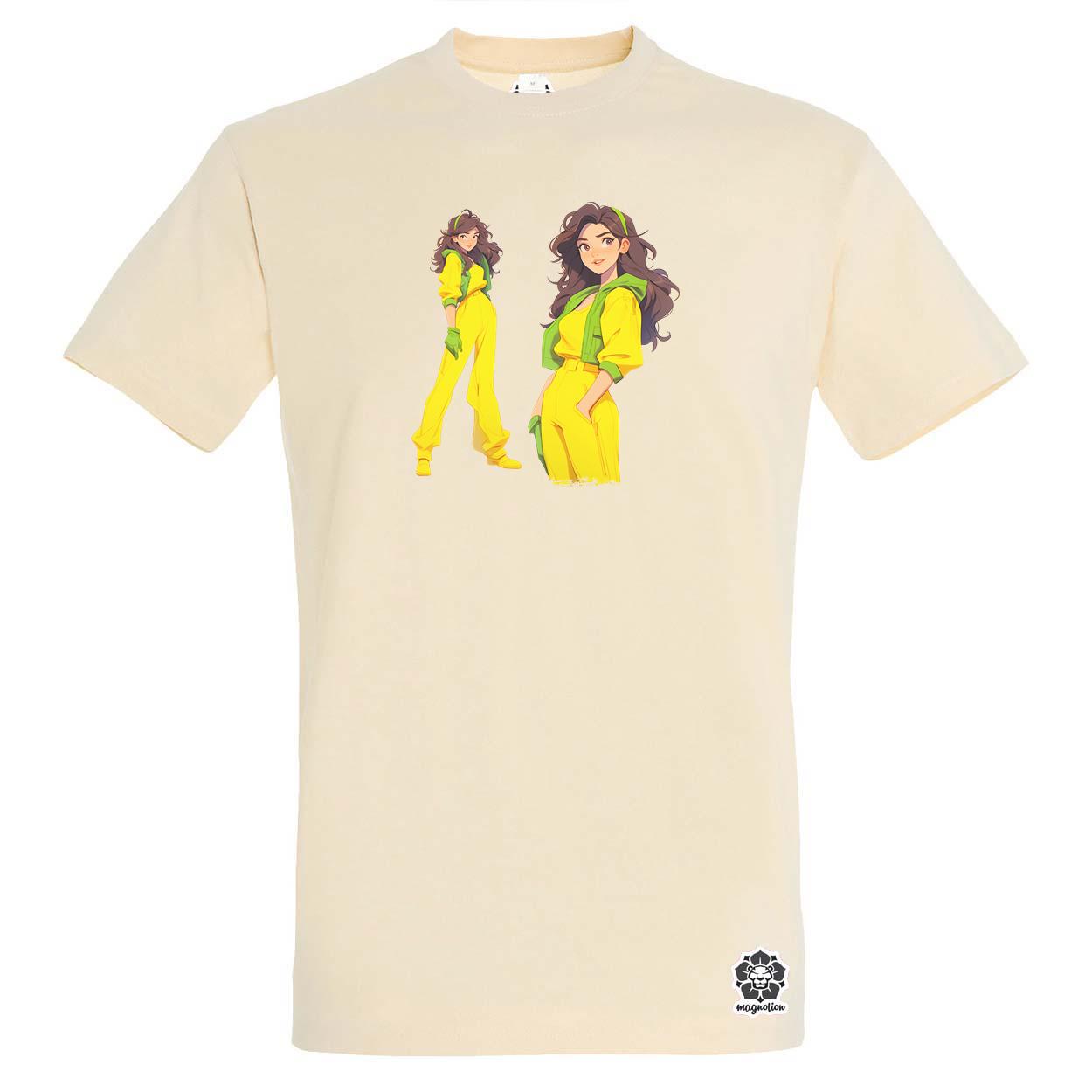 April O'Neil anime fanart v5 egyedi póló 