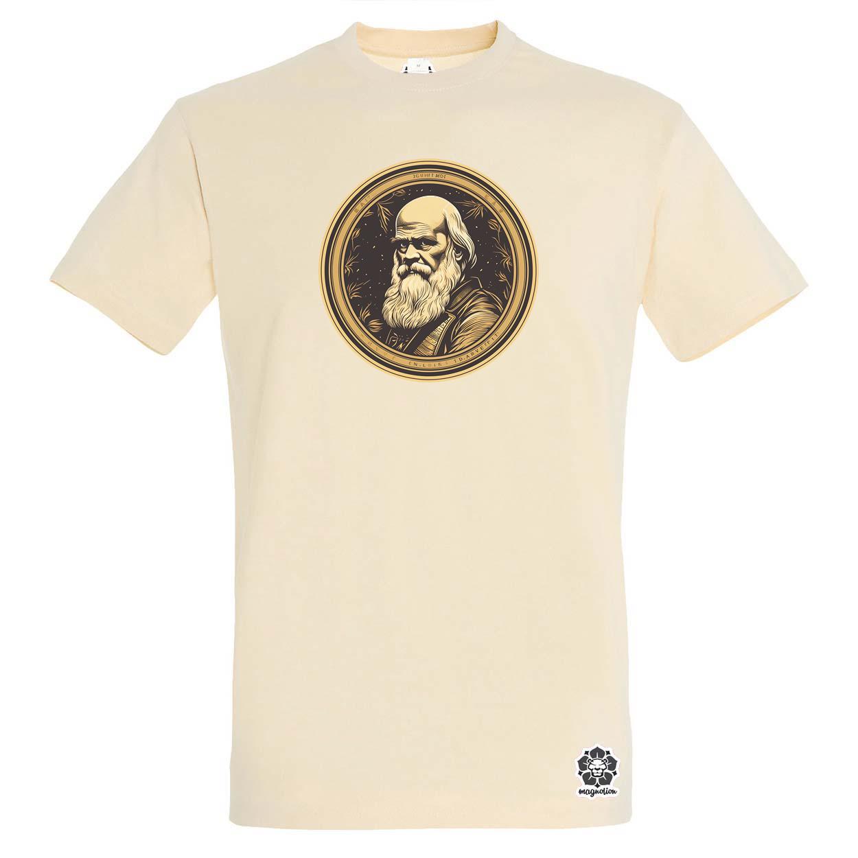 Charles Darwin v3 egyedi póló 
