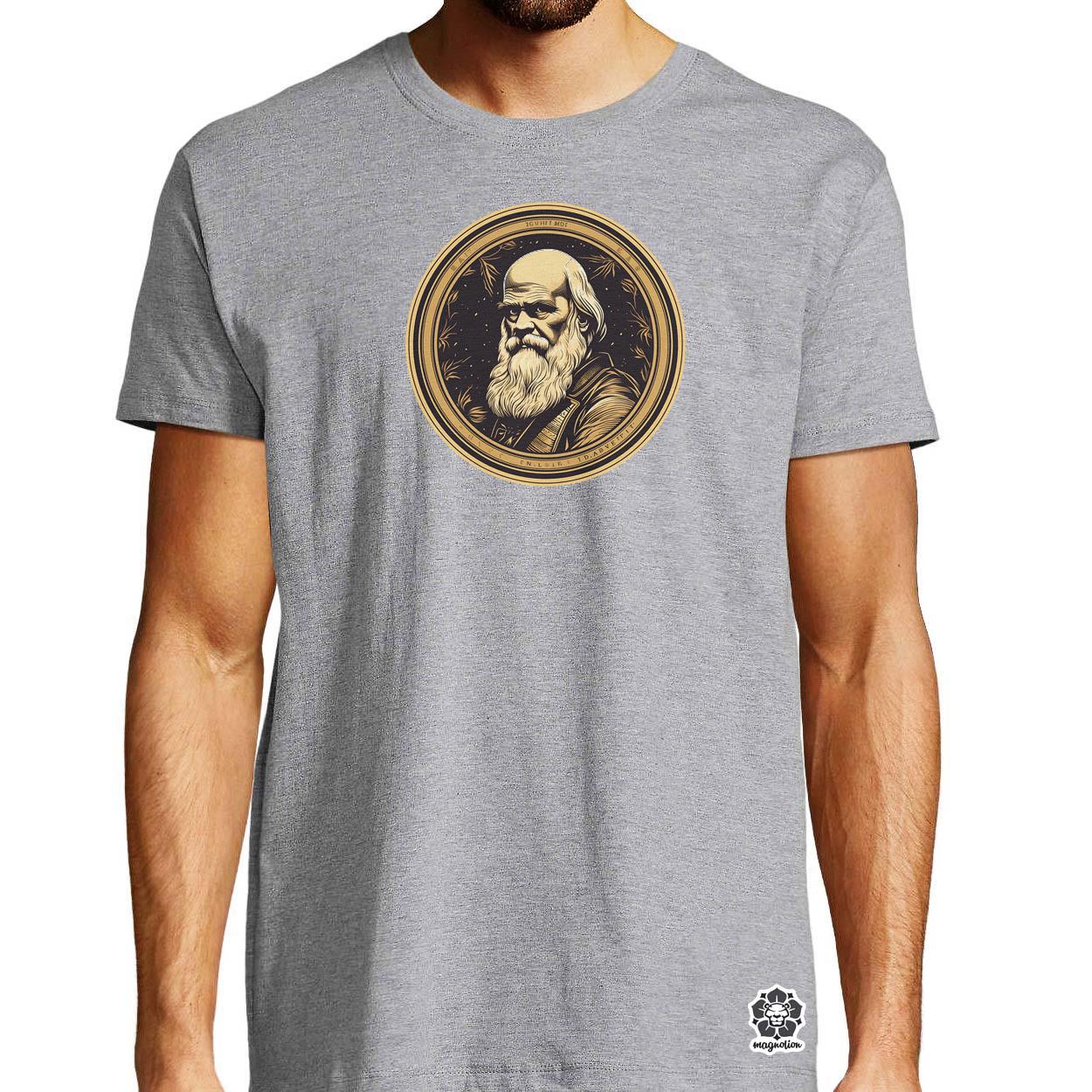 Charles Darwin v3 egyedi póló 