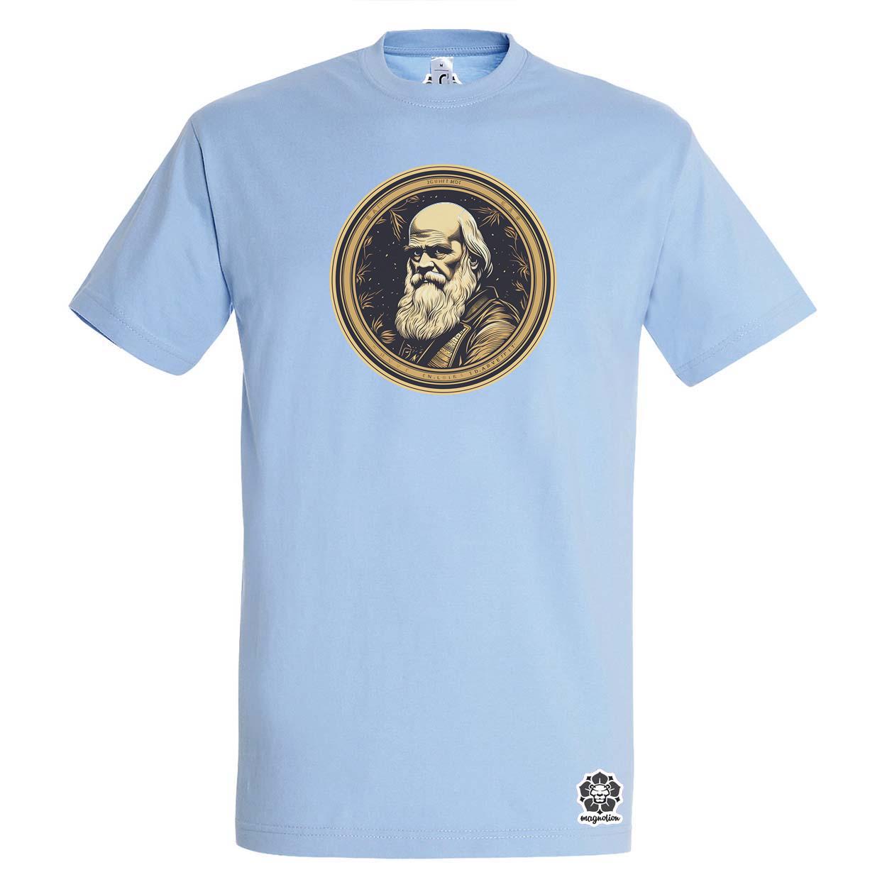 Charles Darwin v3 egyedi póló 