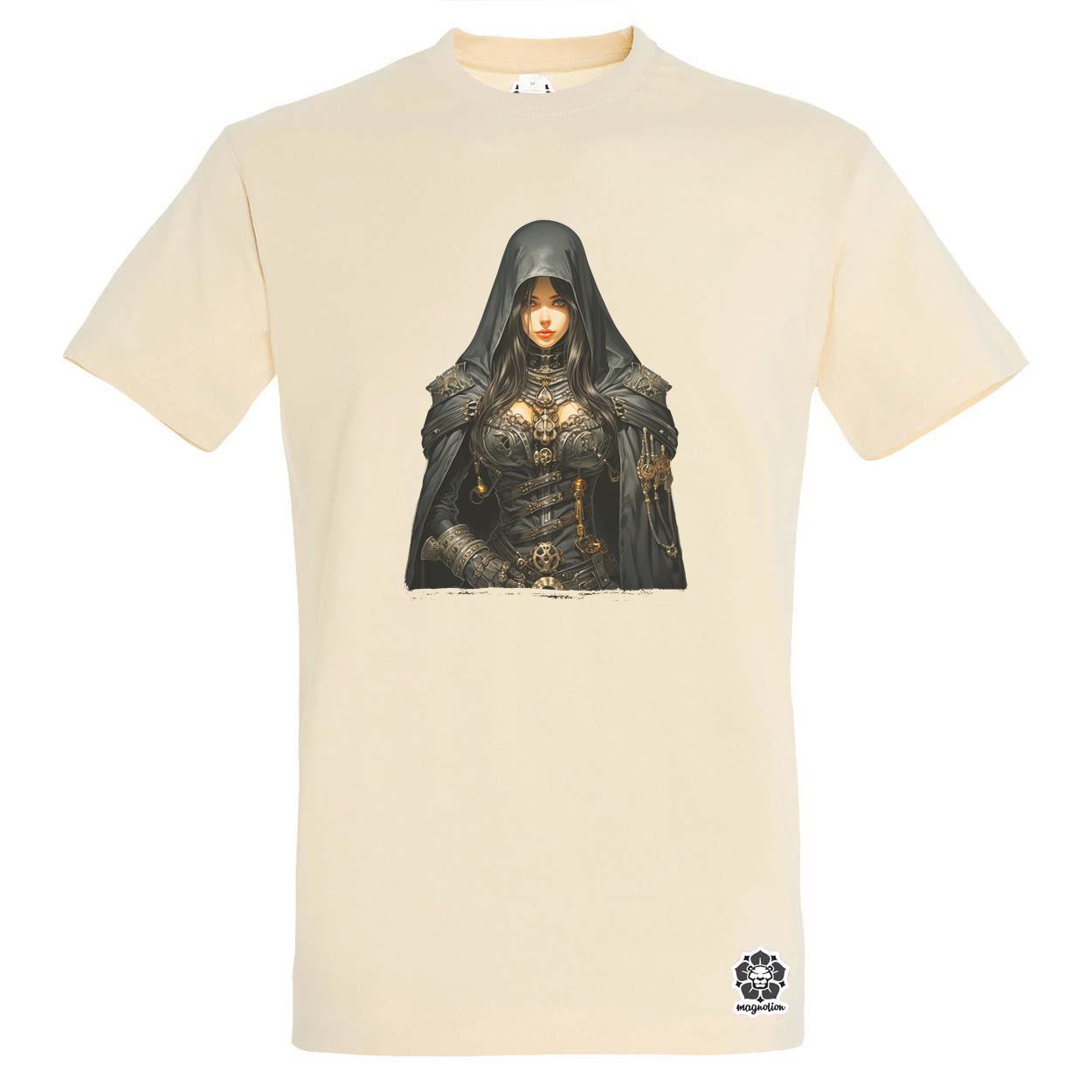 Dieselpunk apáca v2 egyedi póló 