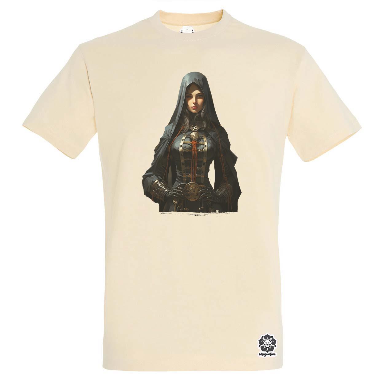 Dieselpunk apáca v5 egyedi póló 