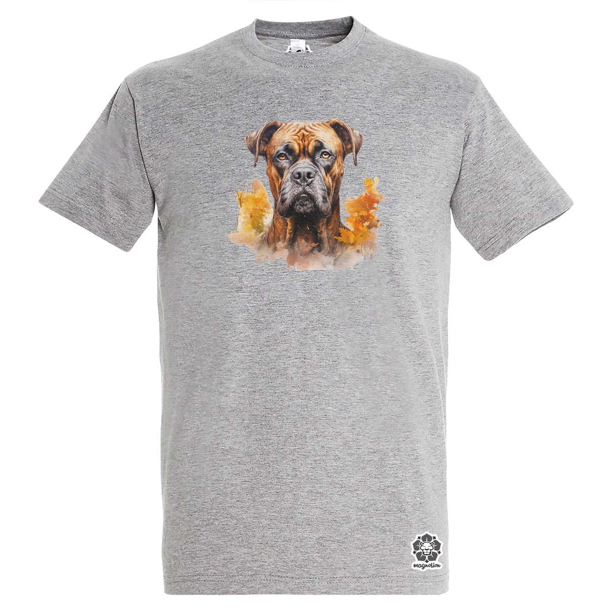 Őszi Boxer v3 egyedi póló 
