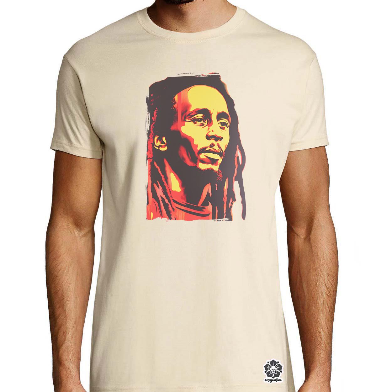 Bob Marley v4 egyedi póló 