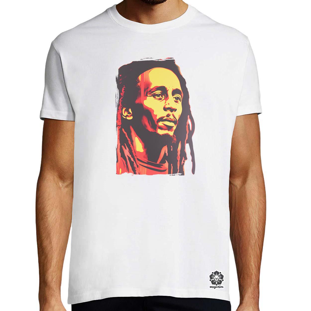 Bob Marley v4 egyedi póló 