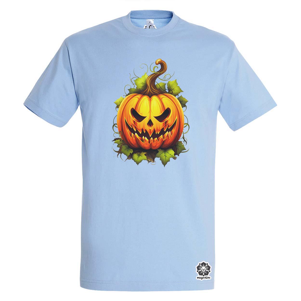 Halloween tök v1 egyedi póló 