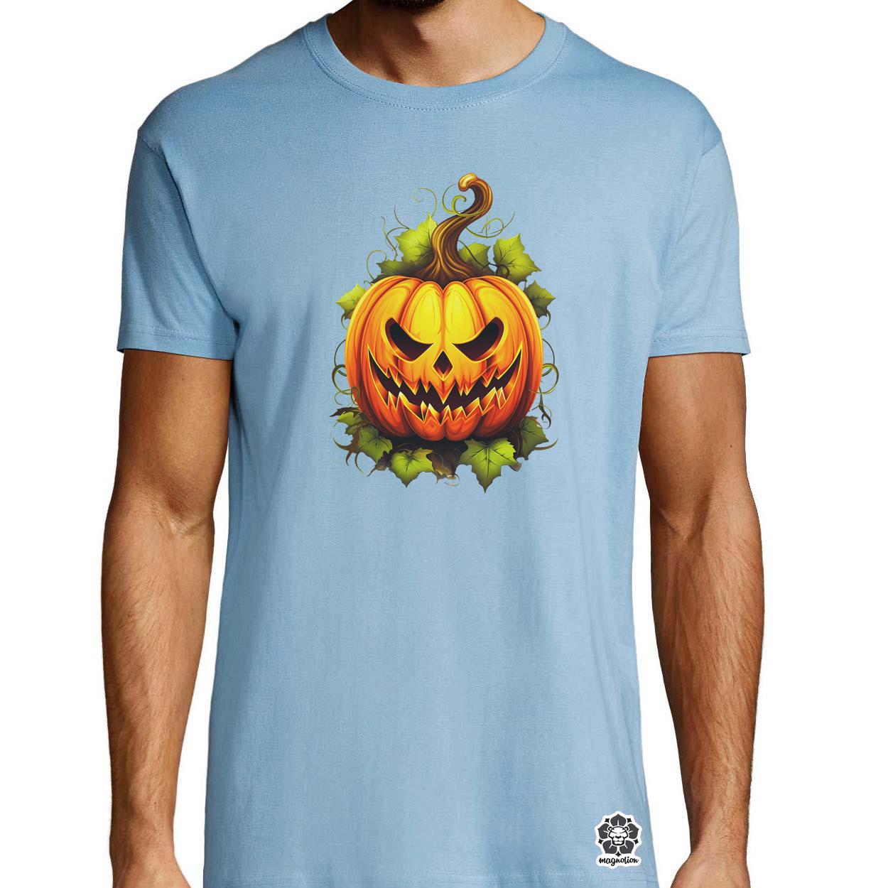Halloween tök v1 egyedi póló 