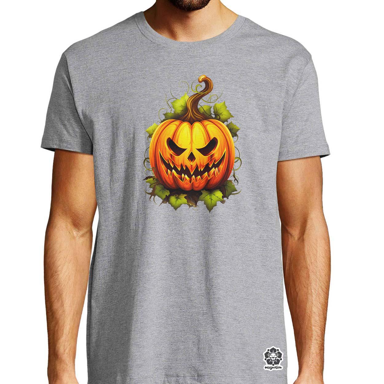 Halloween tök v1 egyedi póló 