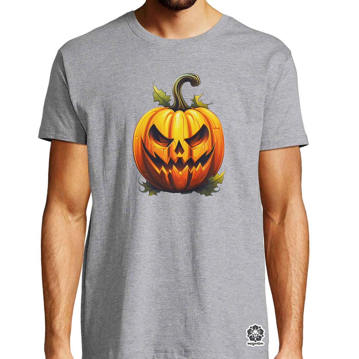 Halloween tök v2 egyedi póló 