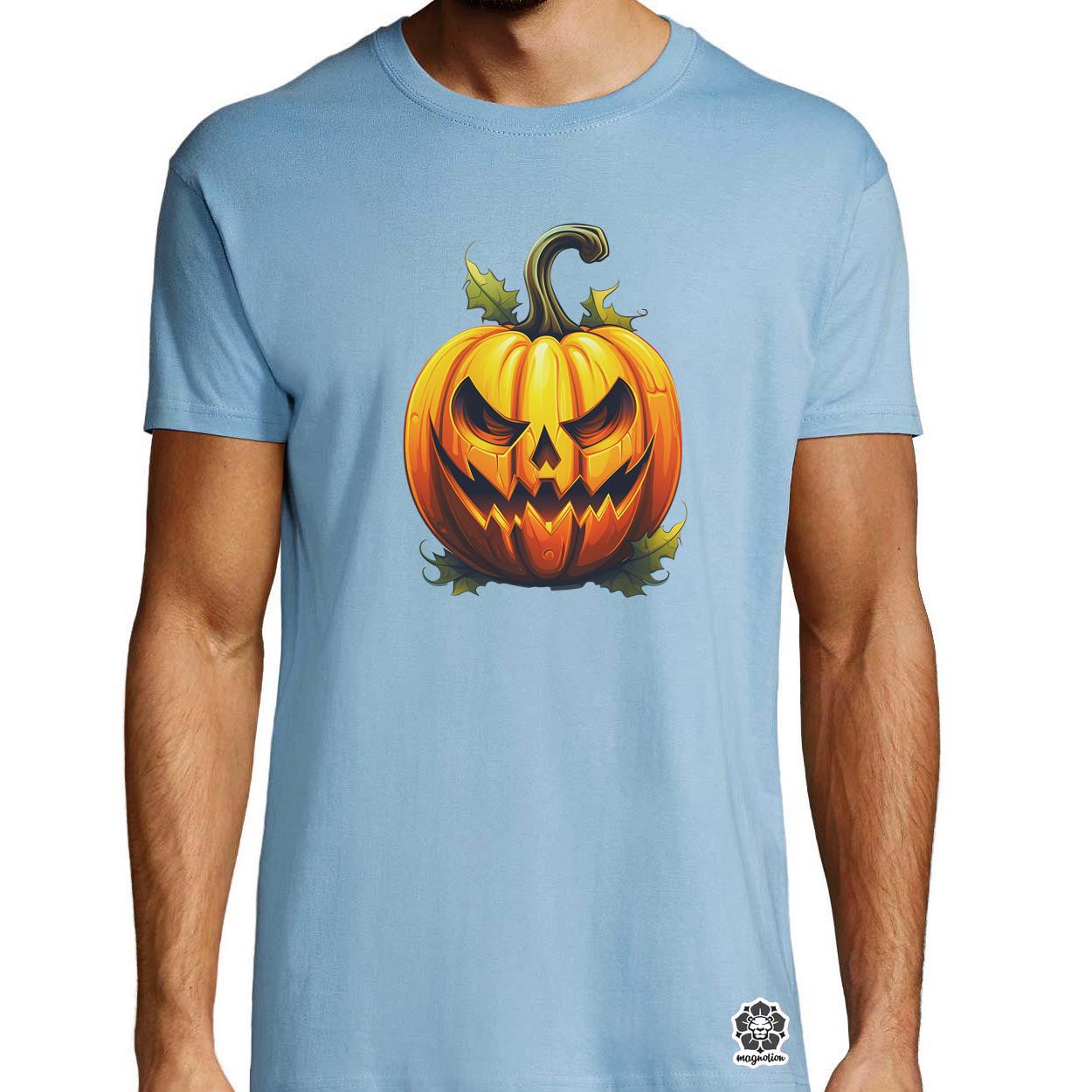 Halloween tök v2 egyedi póló 