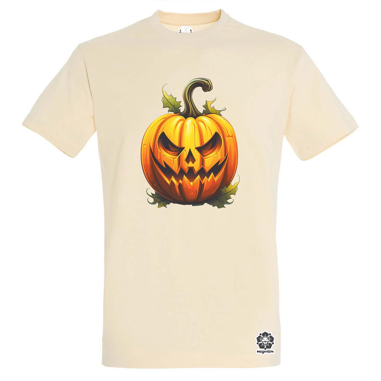 Halloween tök v2 egyedi póló 