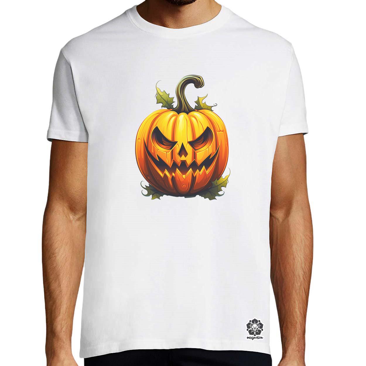 Halloween tök v2 egyedi póló 