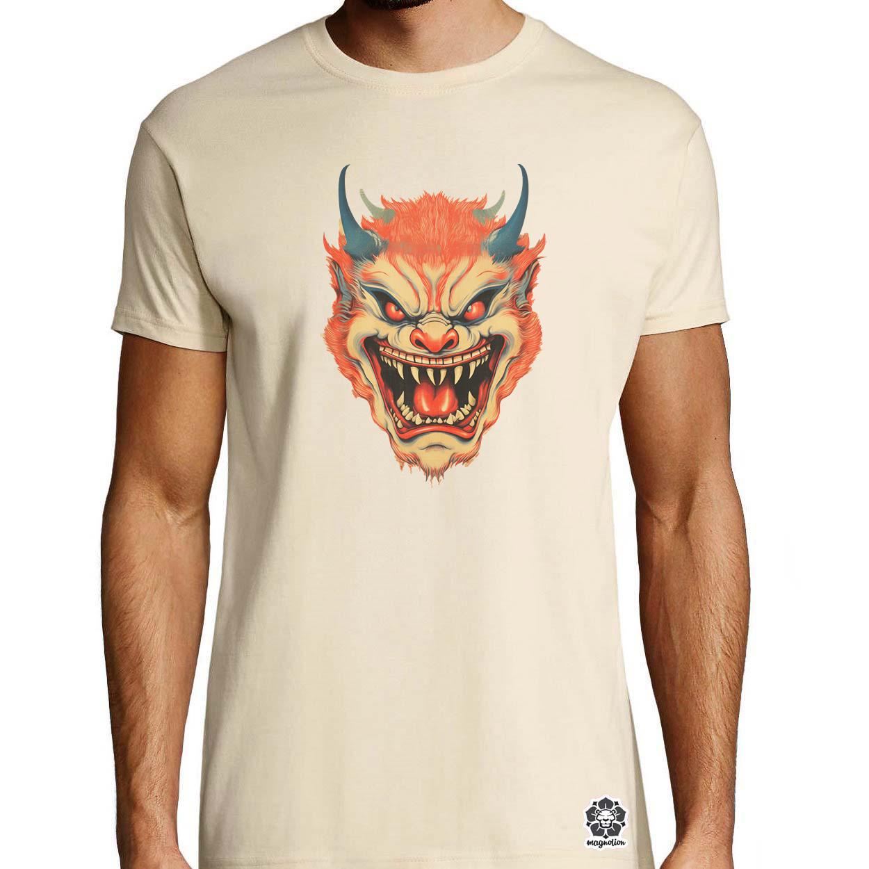 Hannya maszk fantázia v5 egyedi póló 