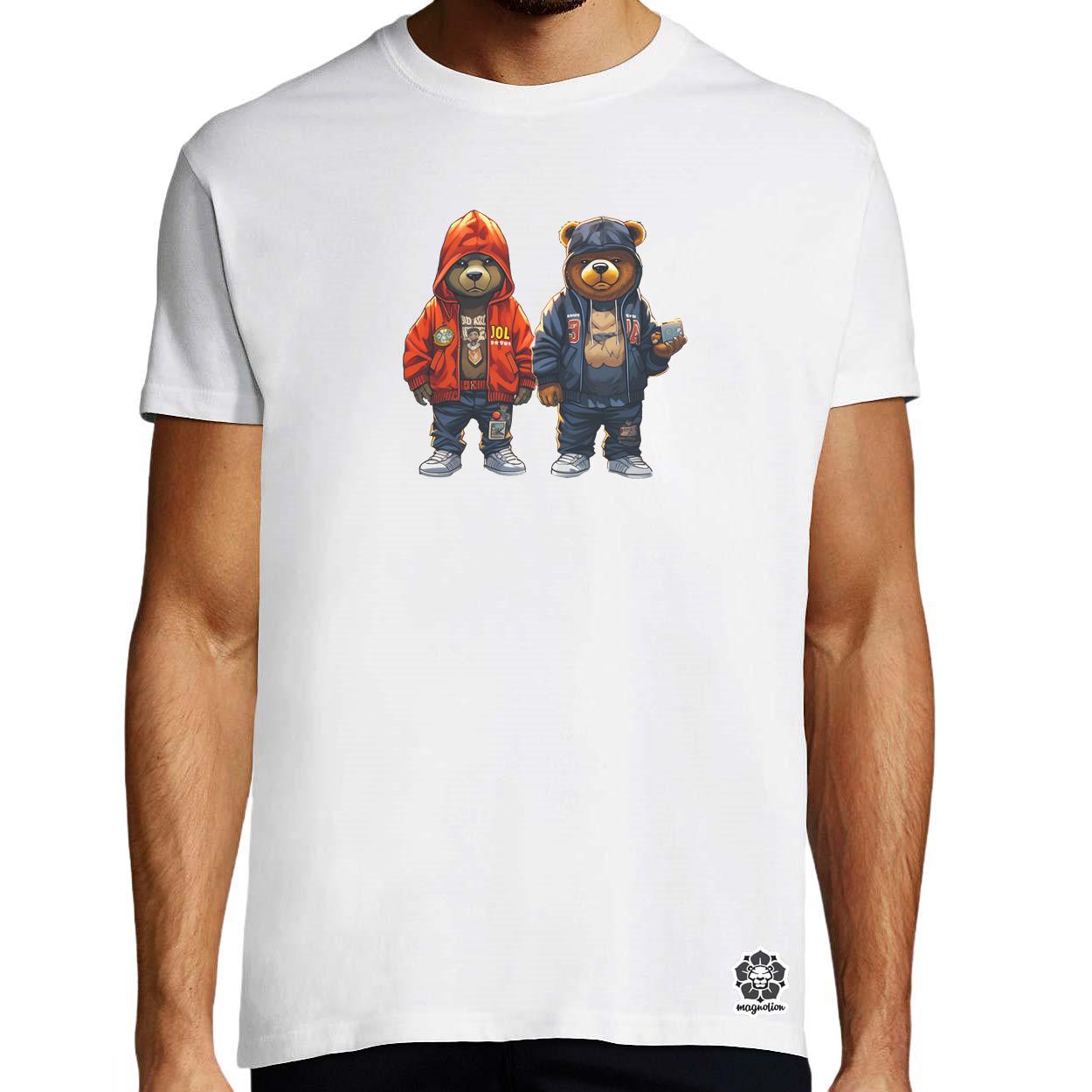 Hip Hop medvék v4 egyedi póló 