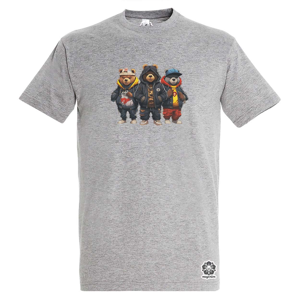 Hip Hop medvék v7 egyedi póló 