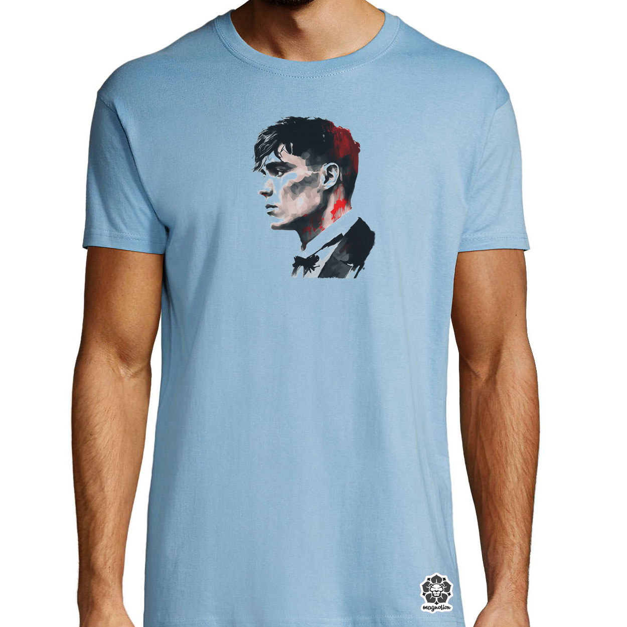 Tommy Shelby portré Peaky Blinders v2 egyedi póló 