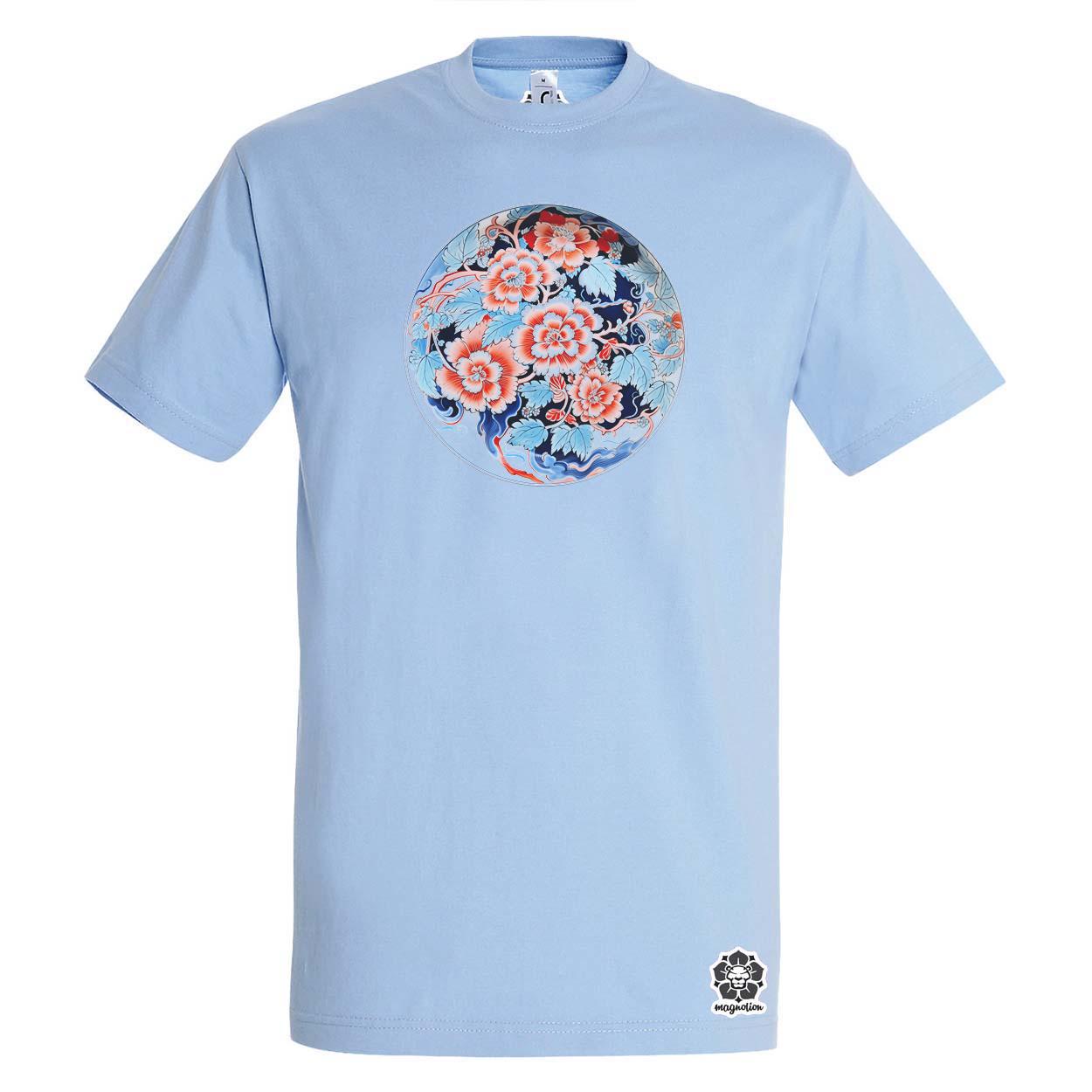Japán népi porcelán v2 egyedi póló 