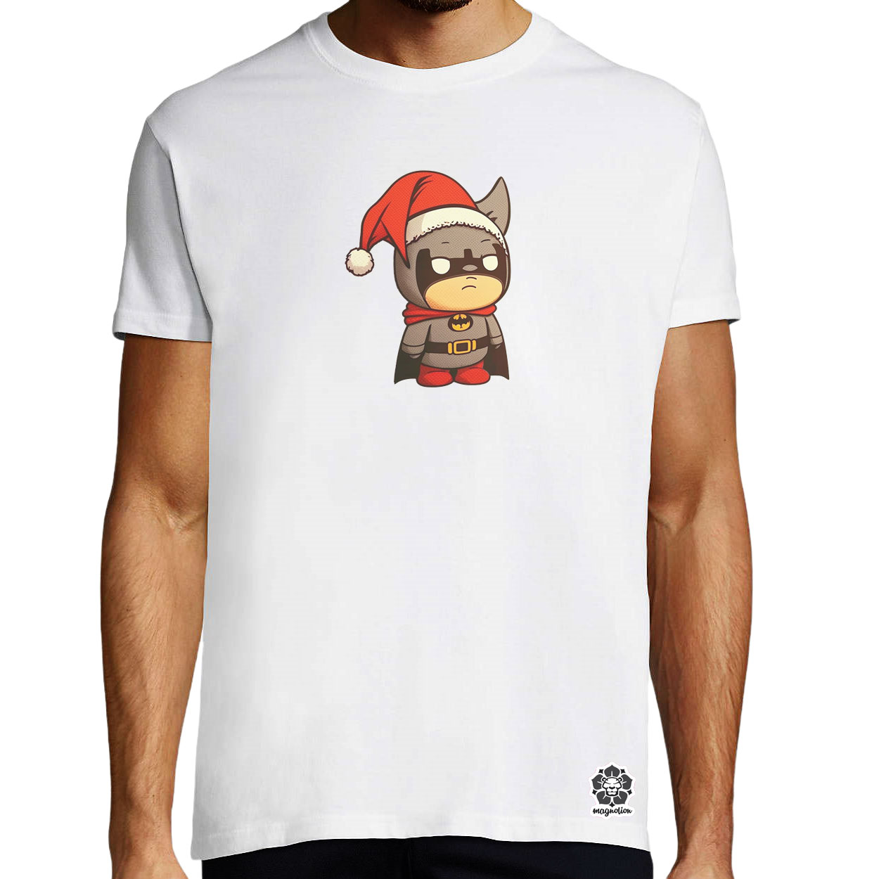 Xmas Batman v3 egyedi póló 