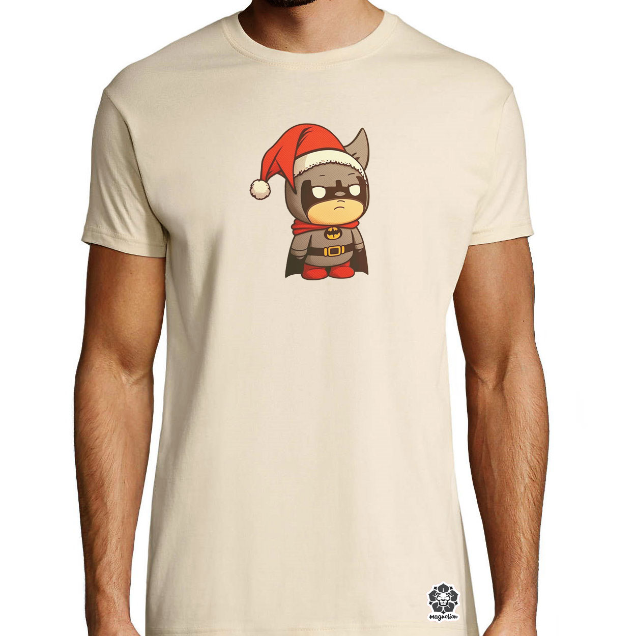 Xmas Batman v3 egyedi póló 