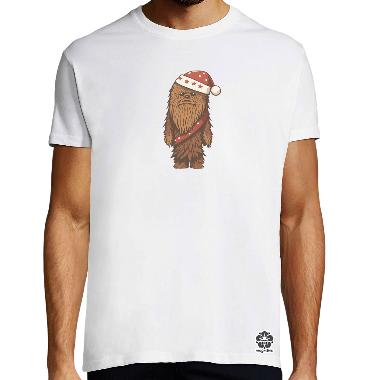 Xmas Chewbacca egyedi póló 