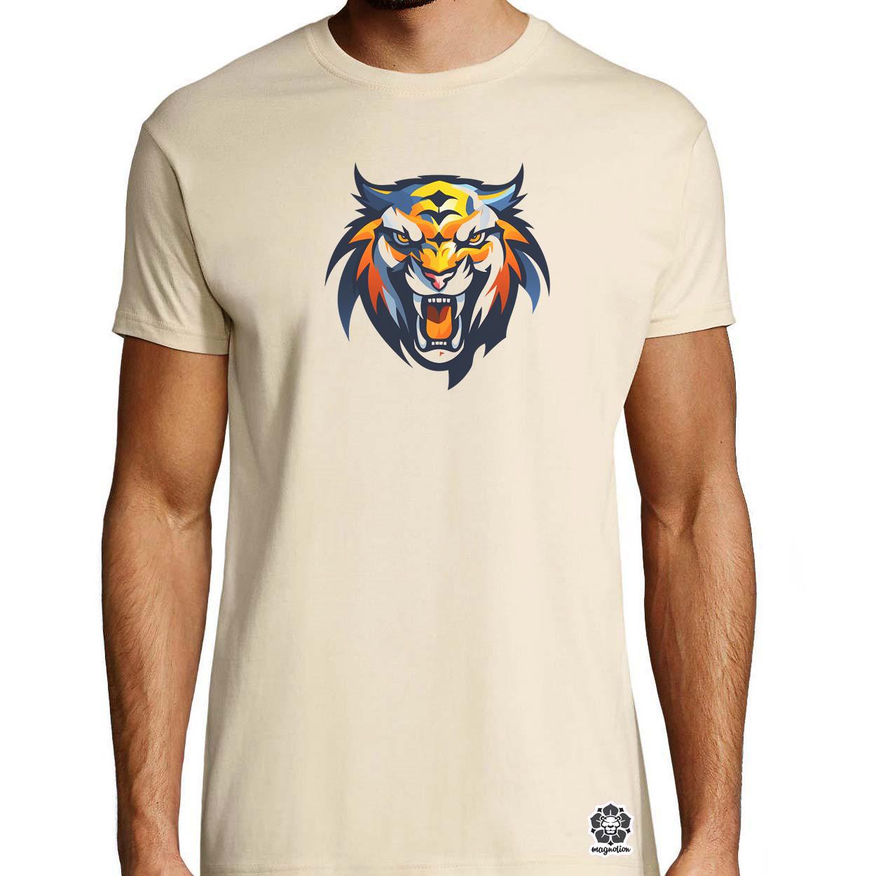 Morcos tigris v2 egyedi póló 