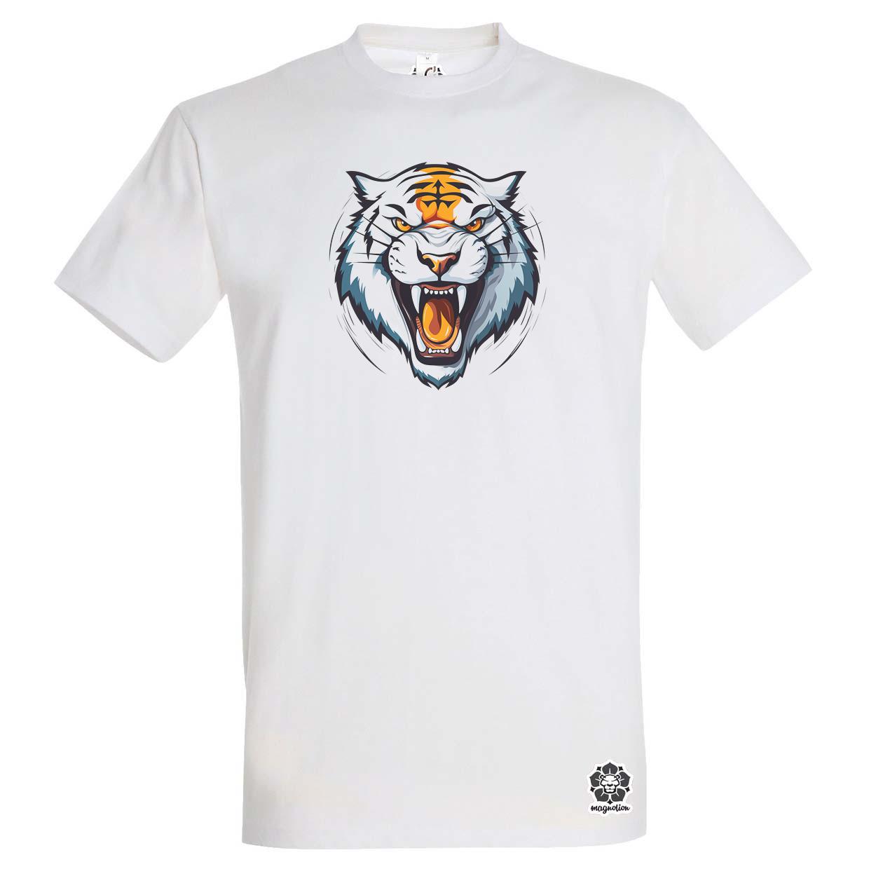 Morcos tigris v3 egyedi póló 