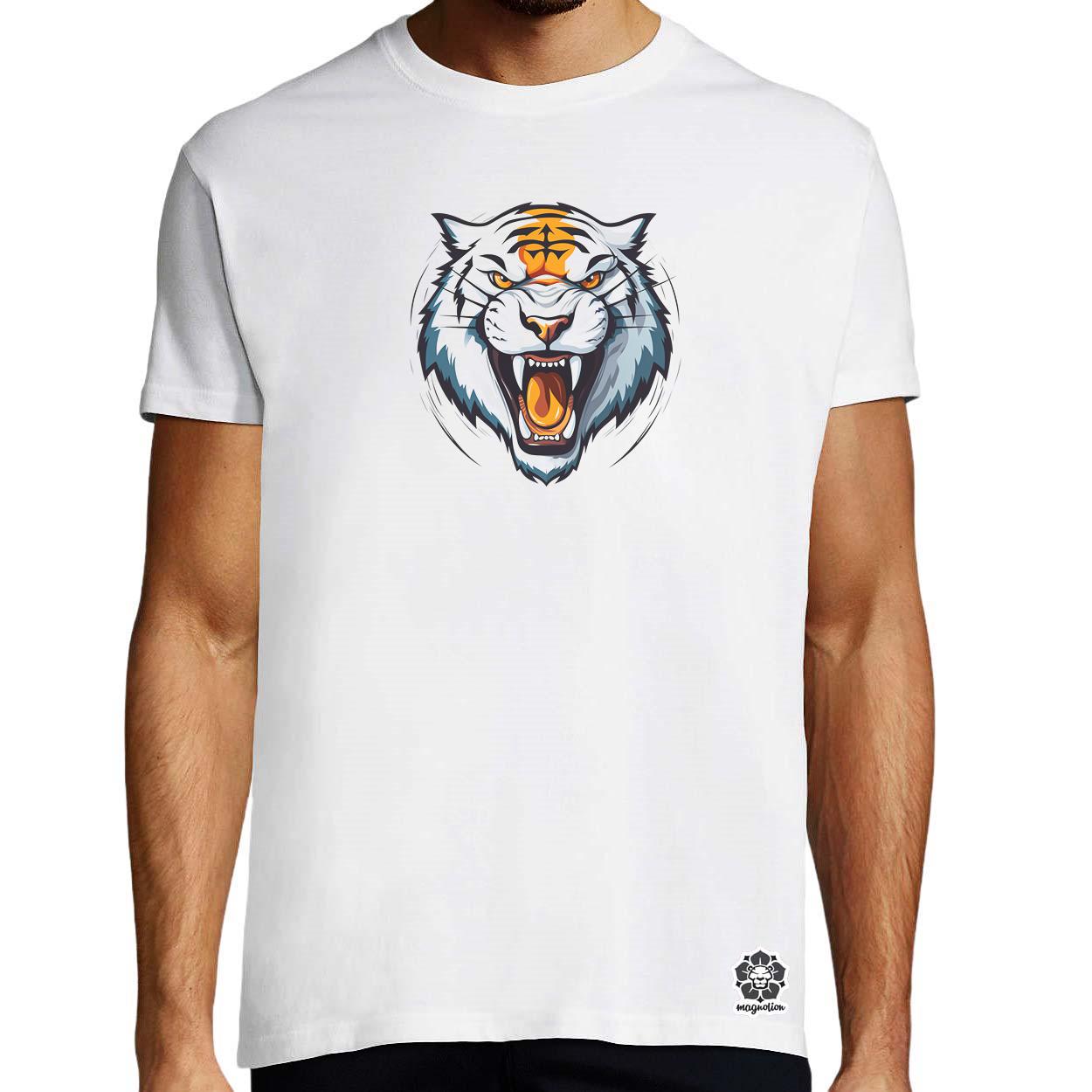 Morcos tigris v3 egyedi póló 