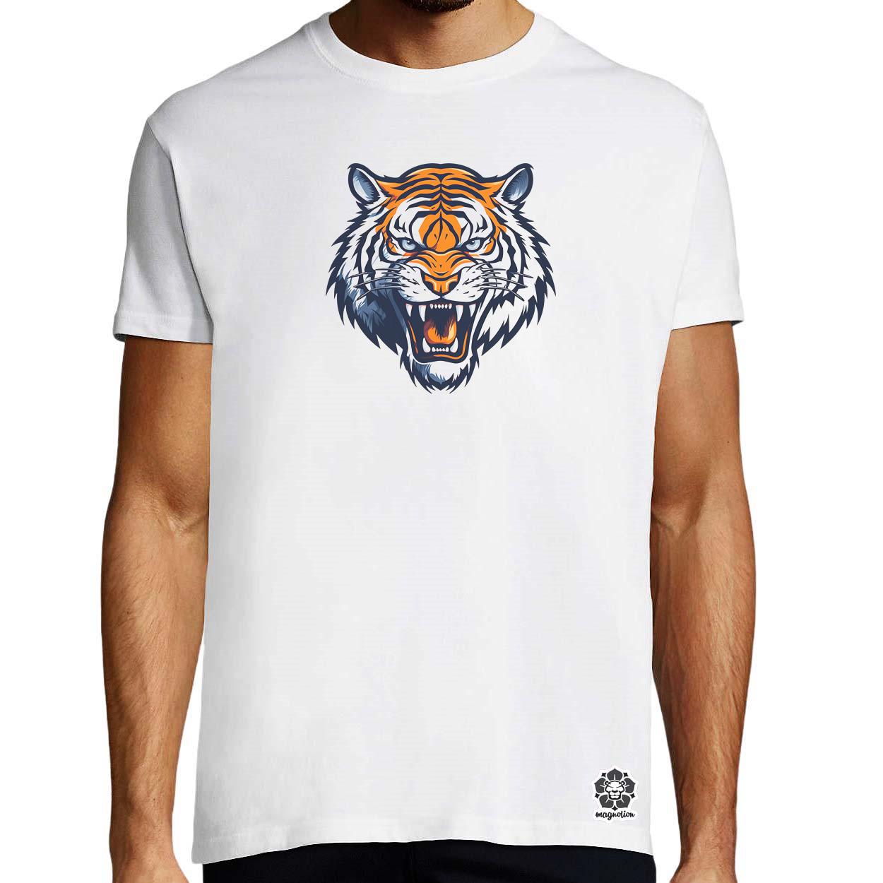 Morcos tigris v8 egyedi póló 